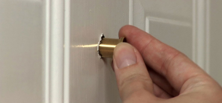 peephole door repair in Escondido